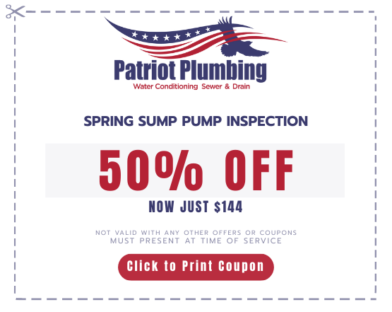 Sump Pump Inspection Coupon